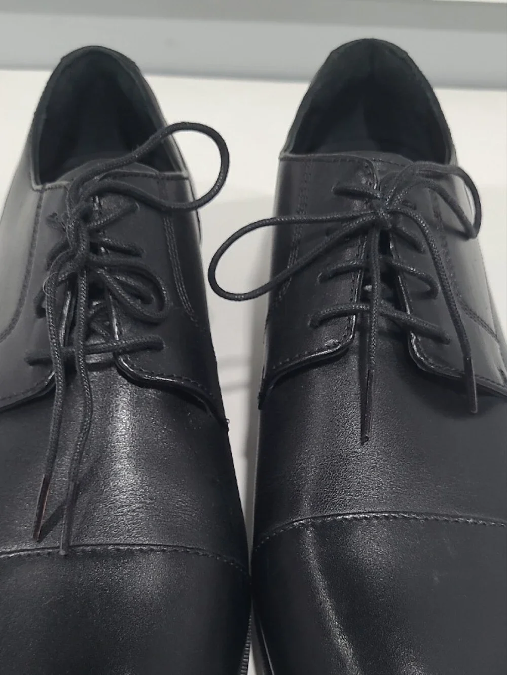 COLE HAAN Classic Black Men's GRAND OS Up Dress Shoes - Lace-Up Oxford 10.5M